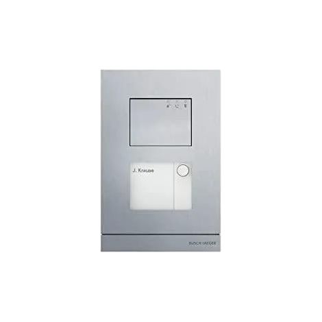 BUSCH-JAEGER A21051P1-A-03 AU ENSTATION, AUDIO, 1-FACH, ALLUMINIO (2TMA200010A0001)