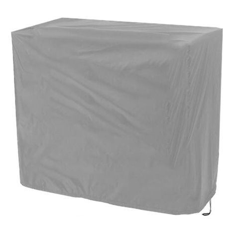 QORVA-Housse Barbecue , Couverture de Gril Anti-UV/Anti-l'eau/Anti-l'humidité Protection UV Poussière Eau Résistant au Vent pour Barbecue Extérieur Jardin Patio Grill ,80x66x100cm,(Argent) (1/4)