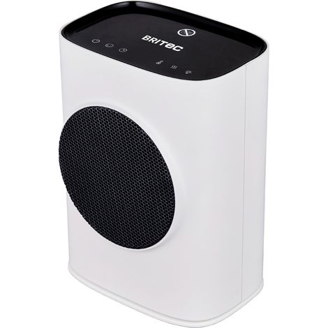 Chauffage électrique + ventilation - 750/1500W - Britec (1/4)