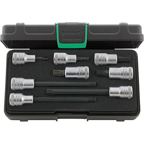 Stahlwille 1/2" (12,5mm) Satz Schraubendrehereinsatz Nr.3054X/54X/8 KN 8tlg. (1/2)