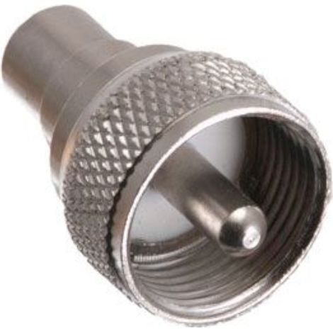 Adaptador de enchufe UHF/toma RCA (1/4)