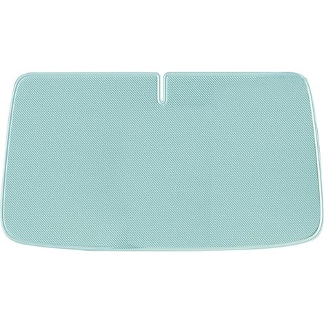 Protège-Soleil pour Pare-Brise  Léger Couvre-Soleil Pare-Soleil - Pliable Portable Protection Intérieure Réduction De Chaleur Temps Chaud Stationnement Véhicule Camion (1/5)