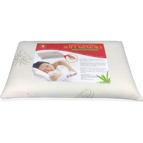 GUANCIALE CUSCINO SAPONETTA SOFT MEMORY