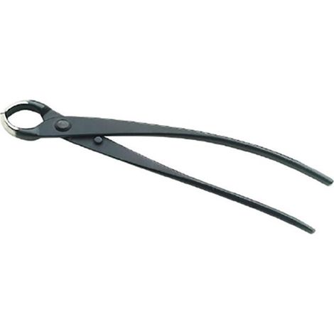 Tronchese sferica maxi in acciaio inox brunito per taglio rami per bonsai, 280 mm (KC-280-2i/P)