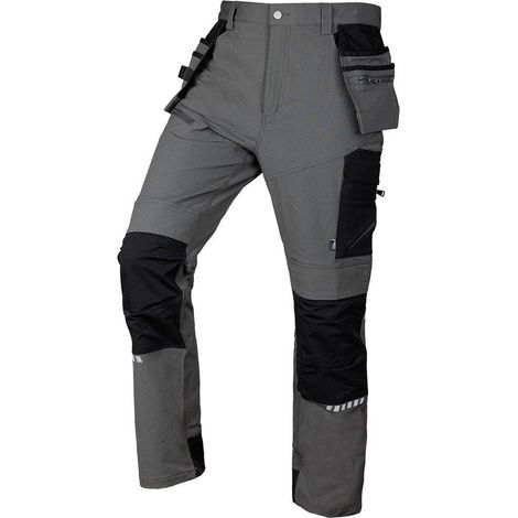 Neo Mix&Match pantalón de trabajo gris cómodo y duradero (1/3)