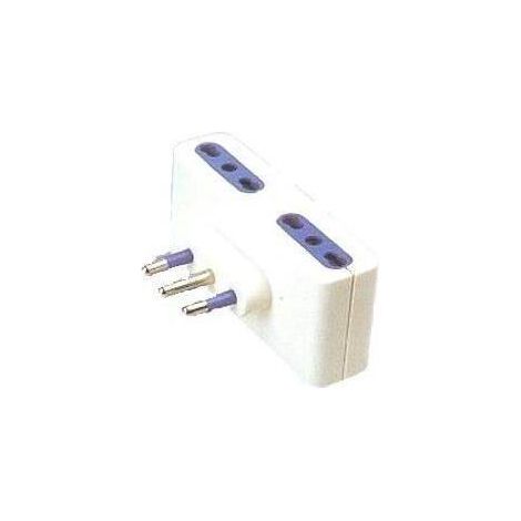 Spina elettrica adattatore quadrupla 16A