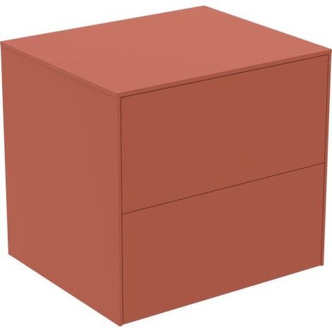 IDEAL STANDARD T4321Y3 Meuble bas WT Conca, 2 tiroirs (1/2)
