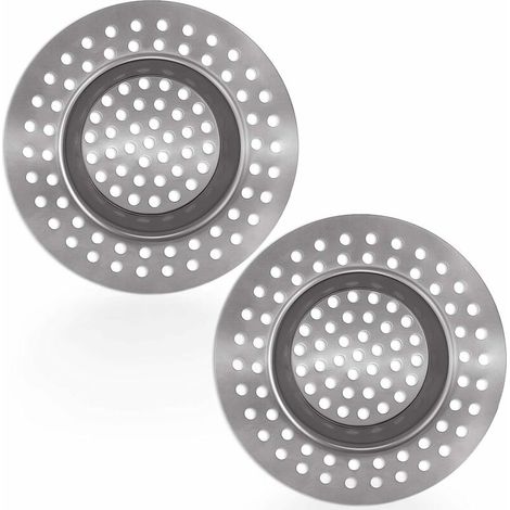 Abflusssieb aus Edelstahl – hochwertiges Abflusssieb – flexibles Haarsieb für die Dusche – Abflusssieb oder Duschsieb – Premium-Abflusssieb – Abflusssieb (1/5)