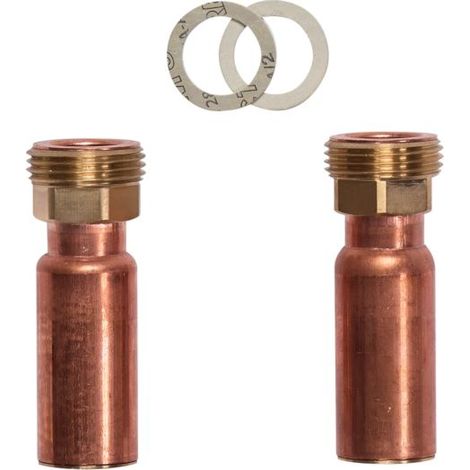 Pièce de raccordement Vaillant 0010039178 G1 (AG) sur tube cuivre 28 mm 2 pcs.