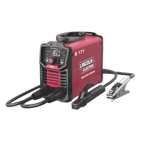 Lincoln Electric – Poste à souder inverter MMA/TIG 230V – Réglage courant 10-160A – Démarrage à chaud – Affichage numérique – Usage professionnel