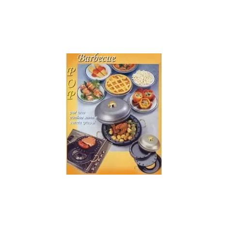 Valsecchi Four Barbecue Pop Poêle en Aluminium Antiadhésive 32 Cm Gris Foncé