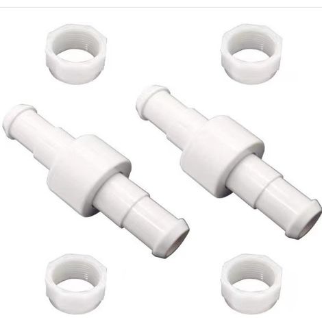 D20 Lot de 3 Raccords Rotatifs pour Tuyau D\'arrosage avec 4 Embouts D15 Compatibles avec Zodiac Polaris 180 280 380 Robot Nettoyeur Piscine (1/5)