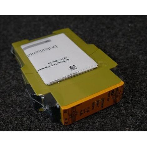 Bloc logique de sécurité PNOZ X2P alim 24V AC/ 2 entrées contact 2N/O 4.5A (1/2)