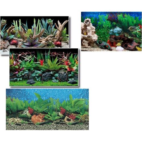 Trade Shop - Papel Decorativo Acuario 40 X 75 Cm Papel Pintado Acuario -