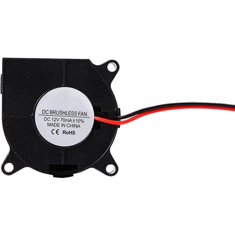 Ventilateur Radial 12V 40x40x20 Mm, Brushless, 4500 Tr/min, Câble 30 Cm pour Imprimante 3D Hotend (1/5)
