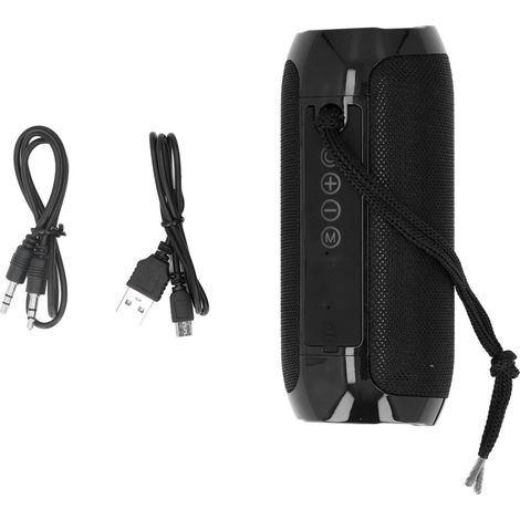 Tragbarer Bluetooth-Lautsprecher mit USB-Ladefunktion, kabelloser Outdoor-Stereo-Lautsprecher mit integriertem Akku (1/5)