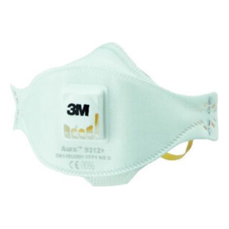 3M Atemschutzmaske 9312+ Aura FFP1NRD m.Ventil b.4xAGW-Wert EN149/2001+A1:2009 10 Stk