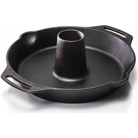 Petromax Geflügelbräter cf30 Gusseisen mit Griffen 30x25x10cm Hähnchenhalter