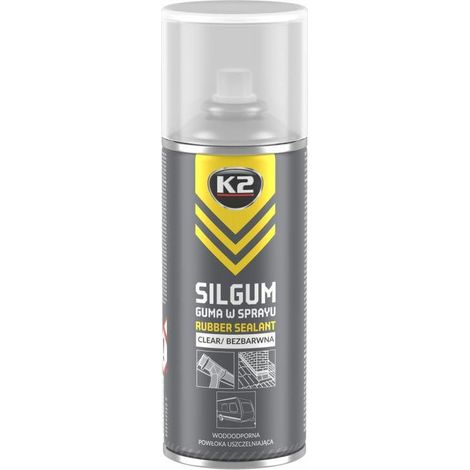 Revêtement en caoutchouc K2 W Spraysilgum incolore 400 ml