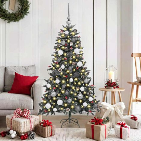 Künstlicher Weihnachtsbaum Grün 150 cm PVC, Plastik und Stahl (1/5)