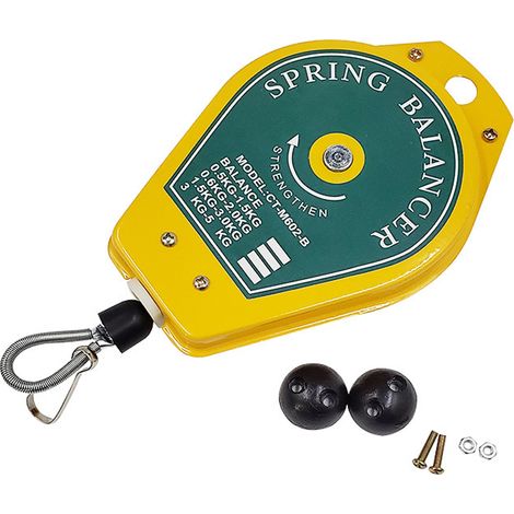 Support de poulie murale rétractable à ressort suspendu 1,5-3 kg (1/5)