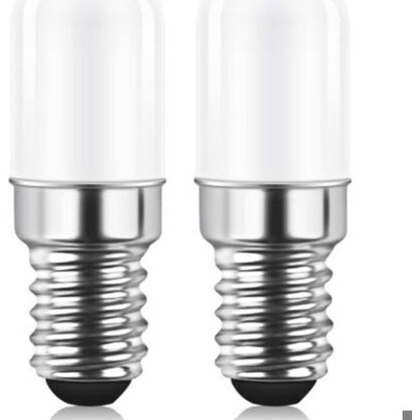 Lampadine LED E14 - Bianco caldo 3000K - Equivalenti a lampadine a incandescenza da 15W - Confezione da 2 - Non dimmerabili - 135 lumen - Indice di resa cromatica  82 (1/5)