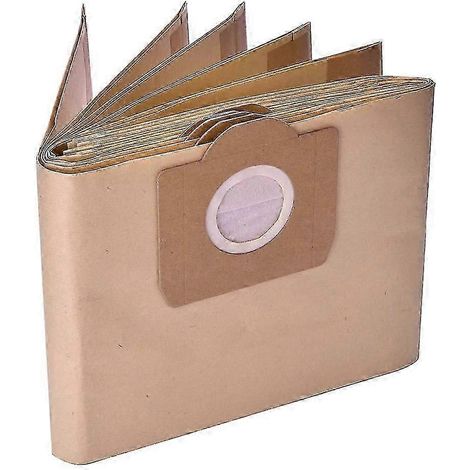 Sacs à poussière pour aspirateurs WD3 et WD3P, 10 pièces - filtres papier A 2201/2204/2504 (1/4)