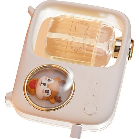 Diffuseur de parfum automatique dessin animé, machine à aromathérapie pour maison, veilleuse toilette hôtel, doré champagne amélioré (1/5)