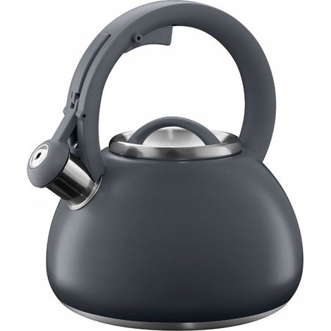 Bouilloire traditionnelle en acier Galice 2,7 l bleu, gris 1 pc. (1/2)