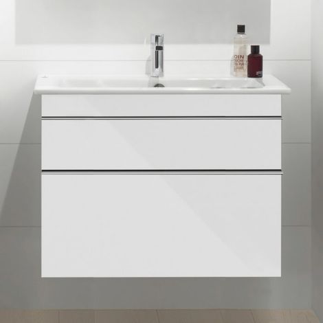 Villeroy & Boch Venticello Waschtisch-Kombination 80 cm mit 2 Auszügen, 1 Hahnloch und 1 Überlauf (1/5)