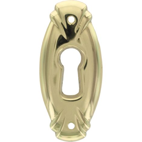 BL BOCCHETTA PER MOBILI 30622 ORO LUCIDO 2 PZ- METAL STYLE- 6,0 blister