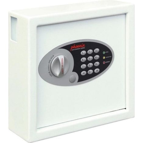 Phoenix Safe KS0031E MKII Sicherheitsschranks Weiß für 30 Schlüssel (1/2)