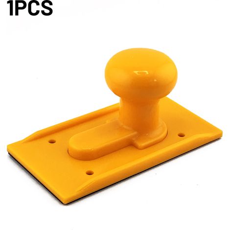 Nouveau Pousse-pièce de Sécurité en ABS – Sécuri-poussoir L (Jaune) (1/5)