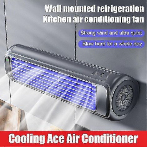 Mini-Lüfter mit 3 Geschwindigkeitsstufen, tragbare, leise Klimaanlage für Büro und Zuhause. (1/5)