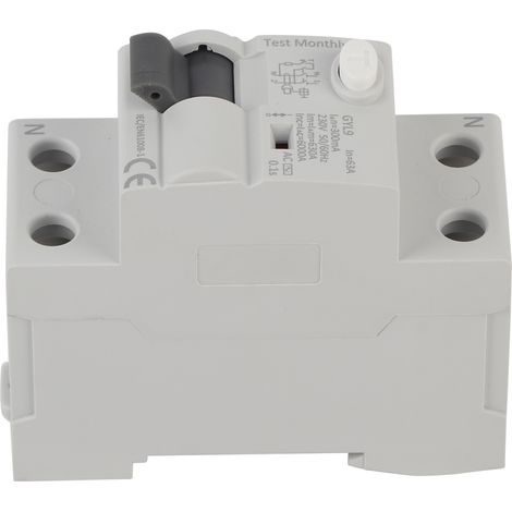 GYL9 Leitungsschutzschalter 2P 230V 50/60Hz IP20 Fehlerstromschutzschalter 2P-63A-300mA (1/5)