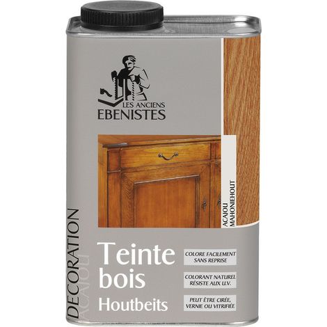 TEINTE BOIS 950ML ACAJOU - Les anciens ébénistes (1/5)