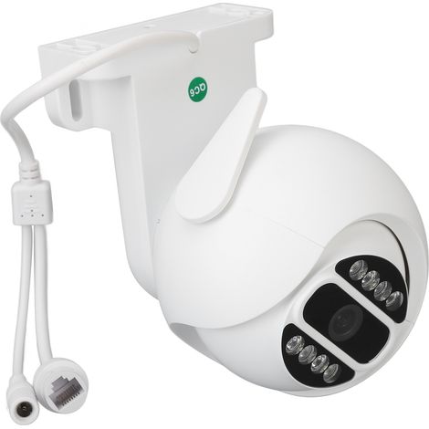 2-Megapixel-WLAN-Überwachungskamera, HD-Nachtsicht, ferngesteuerte motorisierte Netzwerkkamera, 12-V-Gleichstromversorgung, drehbare IP-Kamera für den Innen- und Außenbereich (1/5)