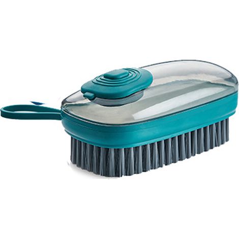 Brosse À Récurer Avec Distributeur De Savon - Pour Évier Cuisine Salle De Bain Nettoyage Vaisselle Et Textiles - 1 Pièce (1/5)