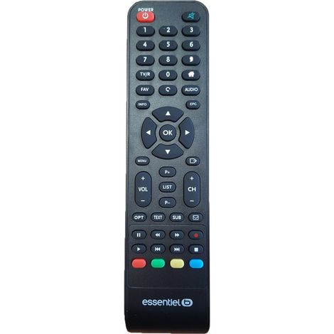 TRIAX Télécommande d'origine pour récepteur TNTSAT boitier TV modèle THR9900