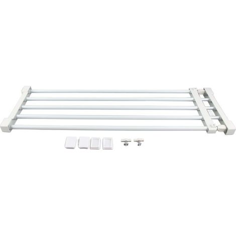 Shelf of Storage Extendable for Cabinet to Clothes, Diviseurs of Fender-dress Adjustable, Separator of Voltage for Cabinet, Cabinet, bathroom, Kitchen, Park(75120CM) (1/5)
