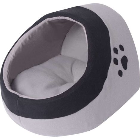 Lit pour chats Gris et noir M (1/3)