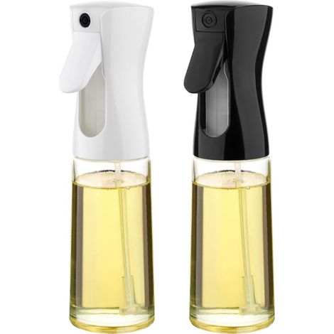 Aceite de oliva en aerosol, 2 unidades, pulverizador de aceite de cocina, dispensador de aceite, pulverizador de aceite para cocina, barbacoa (200 ml) (1/5)