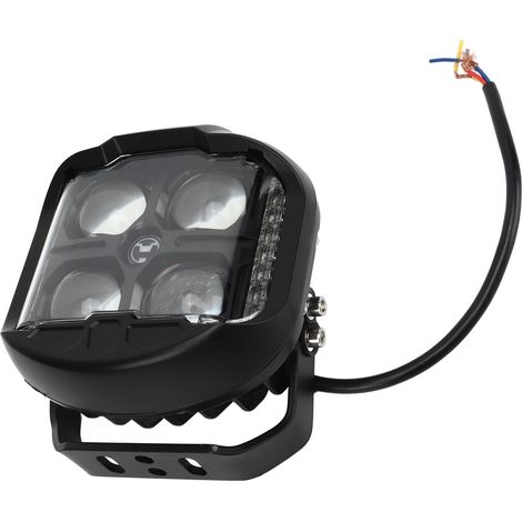Phare de travail tout-terrain de 5,5 pouces, 5800 lumens, température de couleur de 6000K à 7000K, étanche IP67, type universel, convient aux voitures, jeeps, VTT, UTV, SUV, camions et remorques. (1/5)