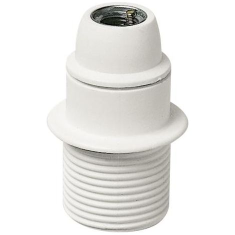 Portalampada E14 M10X1 Cm/Pfil Bianco ( Vimar Cod. 02124.B ) (1/2)