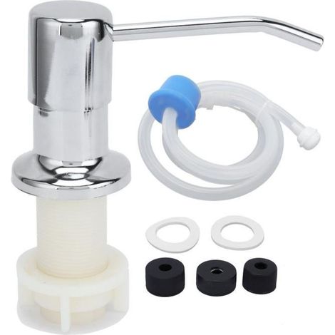 Kit de pompe à savon - TBEST - Acier inoxydable 304 - 10.5x11.5cm - Tube de 115cm - Étanchéité parfaite (1/4)