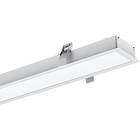 Réglette encastrable 35W BLANC 7.5 x 3.5 x 120 cm - Unité / Blanc Froid - SILUMEN (1/5)