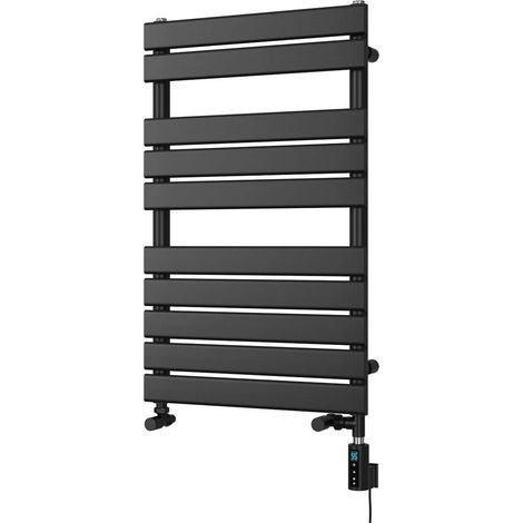 Typhoon - Black Dual Fuel Towel Rail H816mm x W500mm Thermostatic WIFI (1/3)