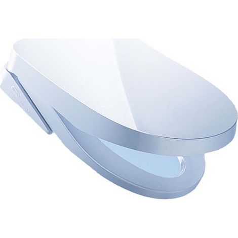 Abattants de Toilettes Intelligents avec Fonction Bidet, Abattant de Toilettes avec Séchage à L'air Chaud, Plusieurs Modes Douche, Veilleuse Intelligente Détection (Prise UE) (1/5)