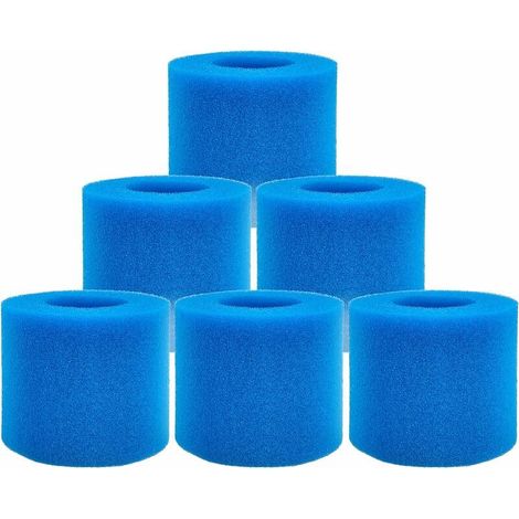 Cartouche éponge type VI pour filtre de rechange Coleman Bestway Spa pour SaluSpa 90352E pour pompe à filtre Lay-Z Spa (1/5)