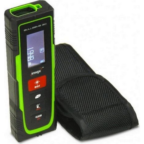 Imex BE30 Bullseye 30 Laser Distance Measurer 30m Cubic Measurement IOBE30 +Case (1/5)